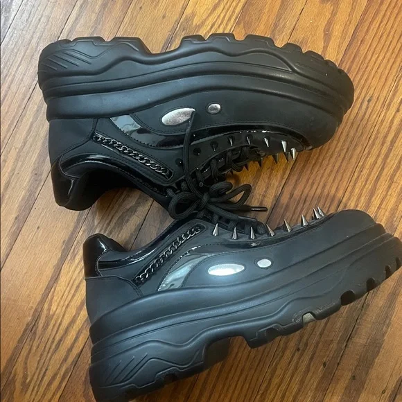 koi footwear BANE OF EXILE PLATFORM TRAINERS UK5 US7 - Picture 5 of 8